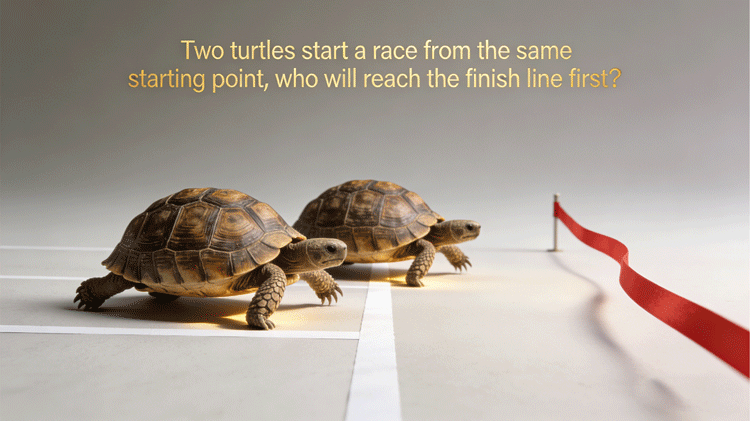 乌龟赛跑